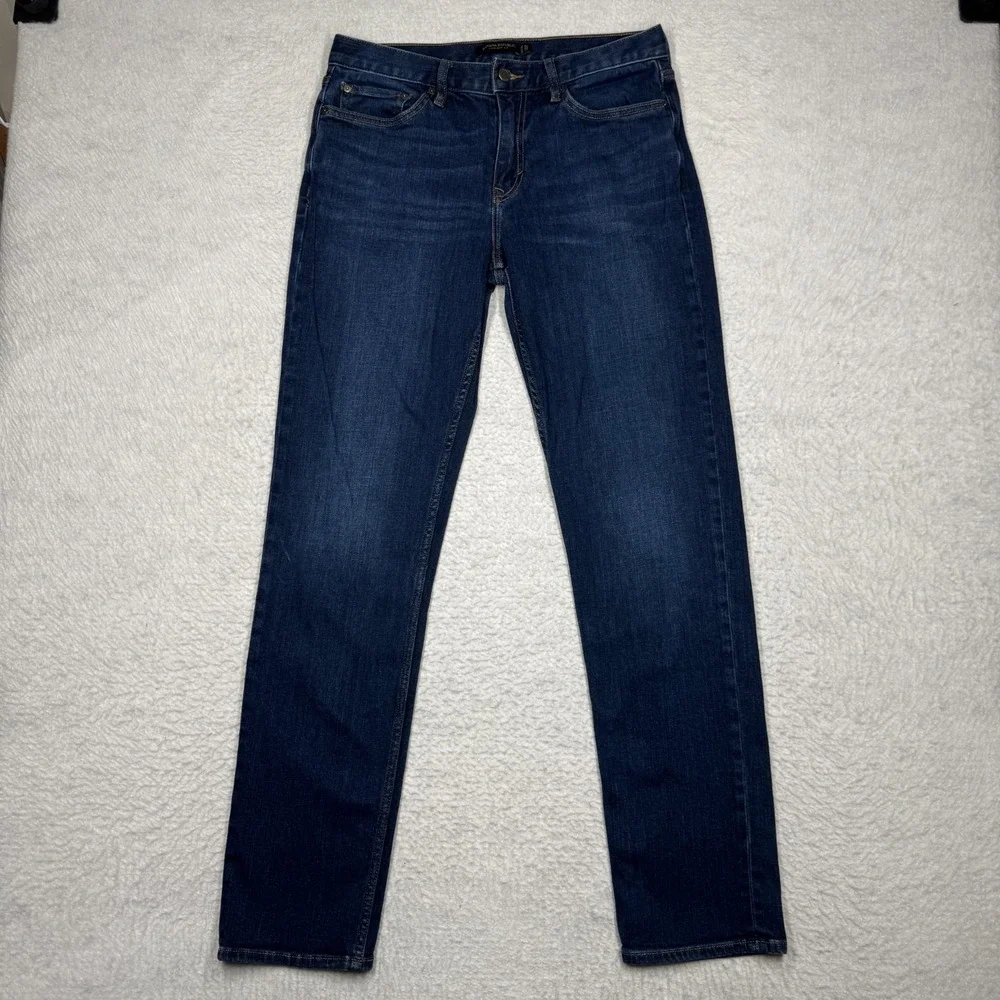Banana Republic Straight Fit Jeans Blue Denim Pants Men's Size 32x36